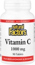 Factores naturales - Vitamina C 1000mg, con bioflavinoides &amp; Rosehips, 90 Tablets