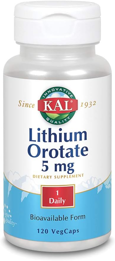 Litio Orotate Kal 120 VCaps