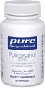 Encapsulaciones puras Policosanol 20 mg  Suplemento hipoalergénico Admite Metabolismo de Lipid saludable y función cardiovascular TEN 120 cápsulas
