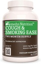 Remedy's nutrition Cough and Smoking Ease | 1,000 mg, 60 Vegan Capsules Herbal Dietary Supplement | Two Month Supply
