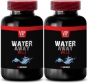 Bloating Relief and Belly Reduction - Water Away Diuretic Pills - Natural Detox Pills - Water Pills for Swollen Legs and feet - Natural diuretics for Water Retention - Diuretic Pills - 2B 120Capsules