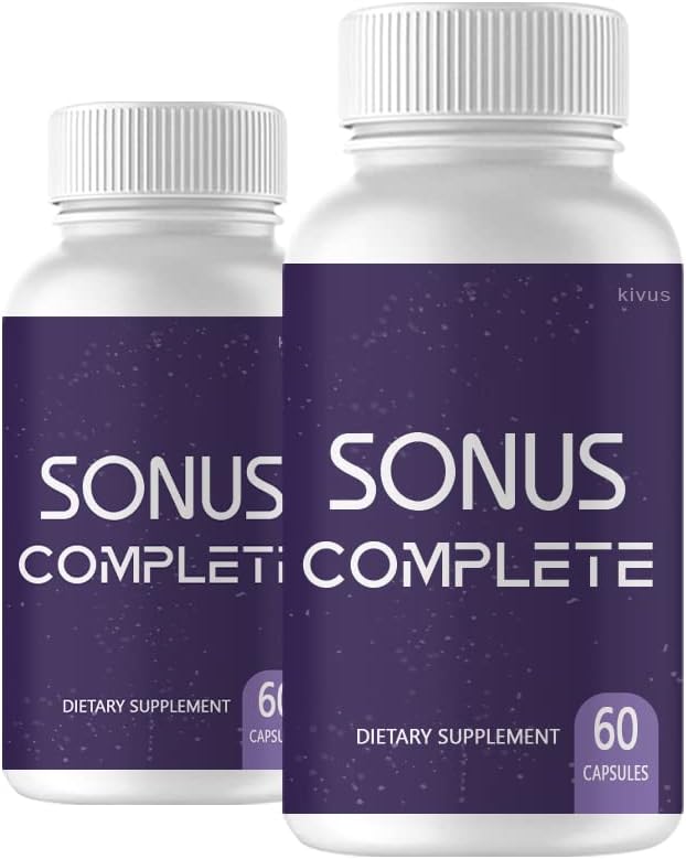 (2 Pack) Sonus Complete - Sonus Complete Tinnitus Support Suplemento (120 cápsulas)