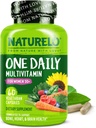 NATURELO One Daily Multivitamin for Women 50+ (Iron Free) - Menopause Support for Women Over 50 - Whole Food Supplement - Non-GMO - No Soy - 60 cápsulas - 2 Month Supply