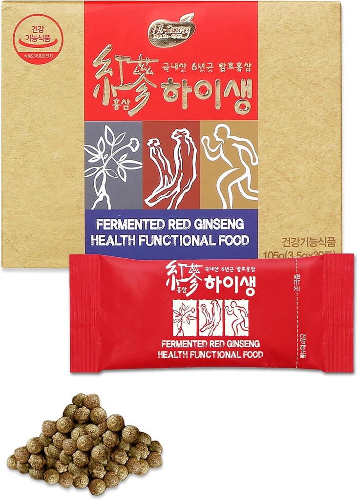 Red Ginseng Fermented Enzymes - Digestive Enzymes for Women ' Men ← Enzymes Esenciales para la Digestión Fiber Suplemento Silenciosos Suplementos Digestivos Enzyme (30 Packets)