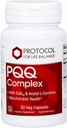 PROTOCOL FOR LIFE BALANCE PQQ Complex - Mitochondrial Health - with CoQ10 & L Carnitine - B Vitamin - Supplement for Energy - 30 Veg Caps