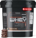 Ultimate Nutrition Prostar Whey Protein Powder Isolate, Chocolate - Low Carb, High Protein Powder Shake for Muscle Gain & Recuperación - Bajo Sodium, Low-Fat & Keto Friendly - 10 lbs Bucket