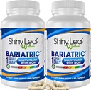 Shiny Leaf Bariatric Multivitamin with Iron - 45 mg for Gastric Bypass, Sleeve Gastrectomy, Roux-en-Y, Duodenal Switch - 22 Vitamins & Minerals, ASMBS Compliant, Vegetarian, Made in USA, GMP, 180 Ct.