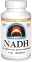 Fuente Naturals NADH 10mg, Energía Boost y Alerta Mental - 10 Tablets