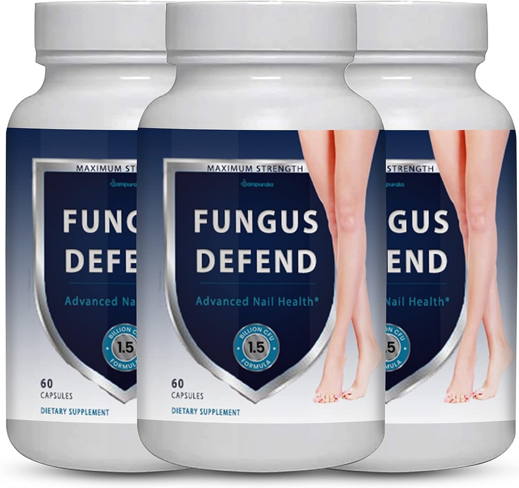 Fungus Defend Advanced Formula Supplement 3 Packs 90 Days Supply