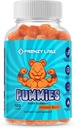 Pummies - Rendimiento Gummies - Glycerol Pre-Workout - Bombas musculares - Resistencia - Rendimiento deportivo - Caffeine Gratis - 120 Gummies