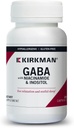 Kirkman - GABA con Niacinamide & Inositol - 250 cápsulas - Soportes Relajación - Apoyos Descanso sueño - hipoalergénico