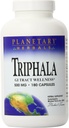 Herbals planetarios Triphala 500 mg- 180 cápsulas (Pack of 2)
