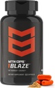 MTN OPS Blaze Fat Burner & Thermogenic Metabolism Booster for Weight Loss, 210 mg de Caffeine por Serving Caffeine Pills for Energy Boost, 30 Servings