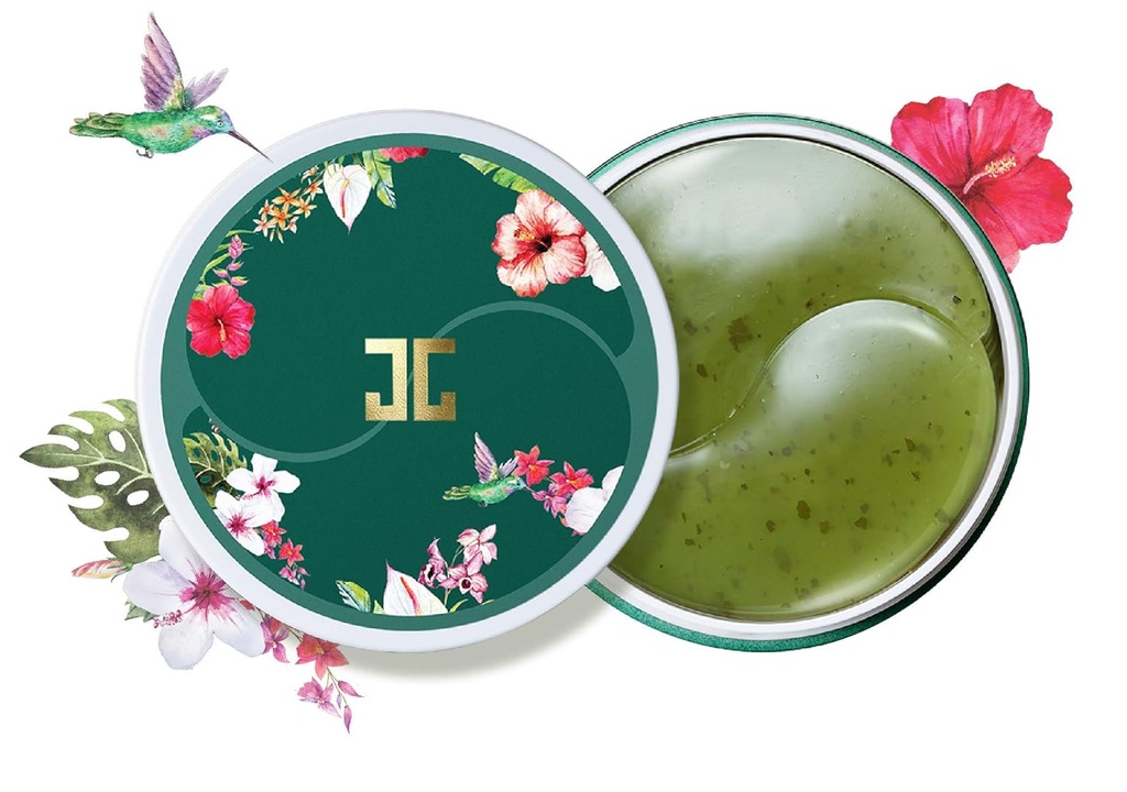 JAYJUN Green Tea Eye Gel Patch, Dark Circle, Puffy Eye, Under Eye Patch, 1.4g, 60 en Jar