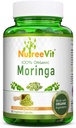 NutreeVit 100% Orgánica Moringa Capsules - 60 Cuenta Botella