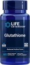 Extensión de vida Glutathione 500 mg – Glutathione Capsules, Suplemento antioxidante, estrés oxidativo, forma reducida activa – libre de gluten, no GMO, vegetariano – 60 cápsulas