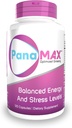 PanaMAX Capsules Silencio 60 Conde Silencio Panax Ginseng + Schisandra Chinensis Extracto ← Soporta Energía Equilibrada y Niveles de estrés