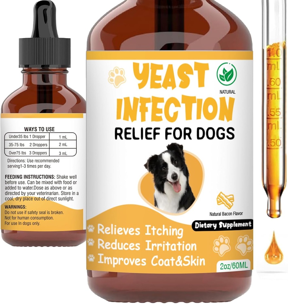 Tratamiento de la infección de levadura natural para perros,Apoyos Alivio de Itch saludable,Alimento de inflamación, Alivio de alergia &amp; Más, Tratamiento de la infección por el oído, Alivio de Itch para perros, Tratamiento de la infección por el perro