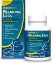 MagniLife Legs relajantes, piernas inquietos, ayuda natural para dormir y alivio del dolor, calmas Jerks, inquietud y molestias - 125 Tablas rápidas de consolación