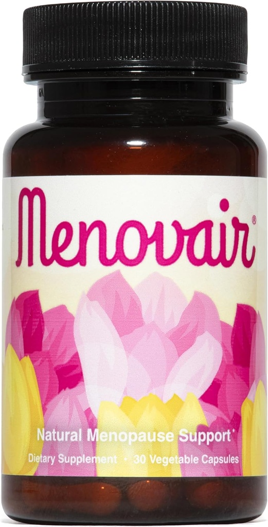 Suplemento de apoyo a la menopausia natural - No GMO, Vegano, Libre de gluten