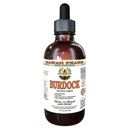 Extracto líquido libre de alcohol, Burdock orgánico (Arctium Lappa) Ratón seco Glycerite Hawaii Pharm Natural Herbal Suplemento 2 oz