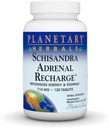 Herbals planetarios Complejo Adrenal Schisandra 710mg Con Yam Rhizome, Poria Sclerotium &amp; 120 Tablets
