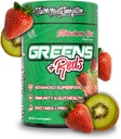 VMI Sports Greens + Reds Advanced Superfood Immunity and Gut Health ← Enzymes " Probiotics ← 30 Servings (Strawberry Kiwi)