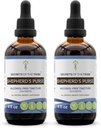 Secretos del Purse Shepherd's Purse Alcohol-Free Liquid Extract, Shepherd's Purse (Capsella Bursa-Pastoris) Dried Herb (2x4 FL OZ)
