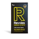 Revvies Energy Strips ← Cola Lemon Silencio 50 rayas Silencio 40mg Caffeine Strip Silencio 2 tira = café/energía bebida Silencio Menos de 2 Calories ← Vegan Silencio 10 x 5PK...