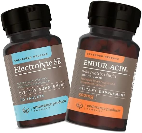 Endur Electrolyte SR and ENDUR-ACIN Niacin - Vitamin B3 Niacin 500mg Extended Release