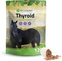 Herbs Tiroides de Plata Soporte para Caballos – Herbal Horse Supplement for Normal Thyroid Function, Hormone Balance & Healthy Metabolism with Irish Moss, Kelp, Parsley – 120-Day Supply