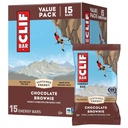 CLIF BAR - Energy Protein Bars - Chocolate Brownie - Made with Organic Oats - Energy Bars - Non-GMO - (15 Pack)