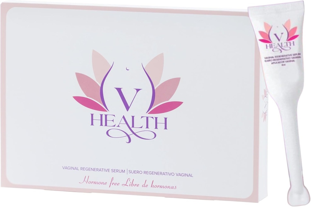Medicina Vaginal Regenerativa avanzada para la menopausia - Alivio Natural Probado Clínicamente para la sequedad vaginal " Otros síntomas (6 aplicadores, 4 ml cada uno)