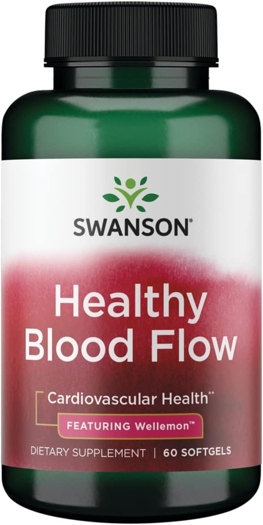 Swanson Healthy Blood Flow 60 SGELS