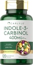 Carlyle Indole-3-Carbinol (I3C) 400mg  durable 120 Capsules Silencio Advanced Formula with Broccoli Extract ← Non-GMO, Gluten Free