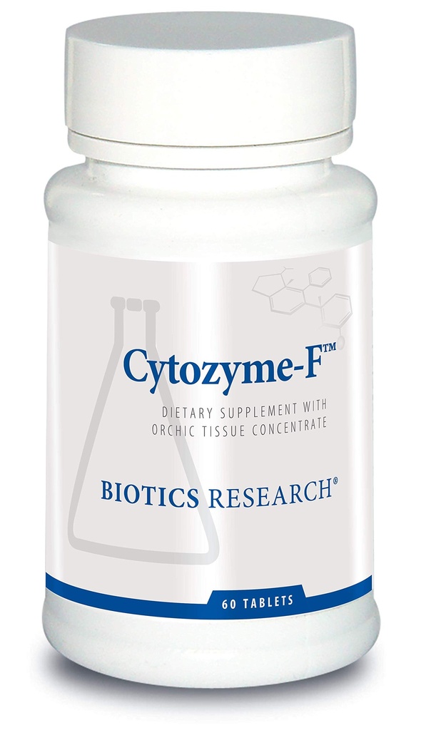 Biotics Research Cytozyme F Female Support Formula, Supports Endocrine Function, Glandular Health, Women’s Health, Potent Antioxidant Activity, SOD, Catalase. 60 Tablets