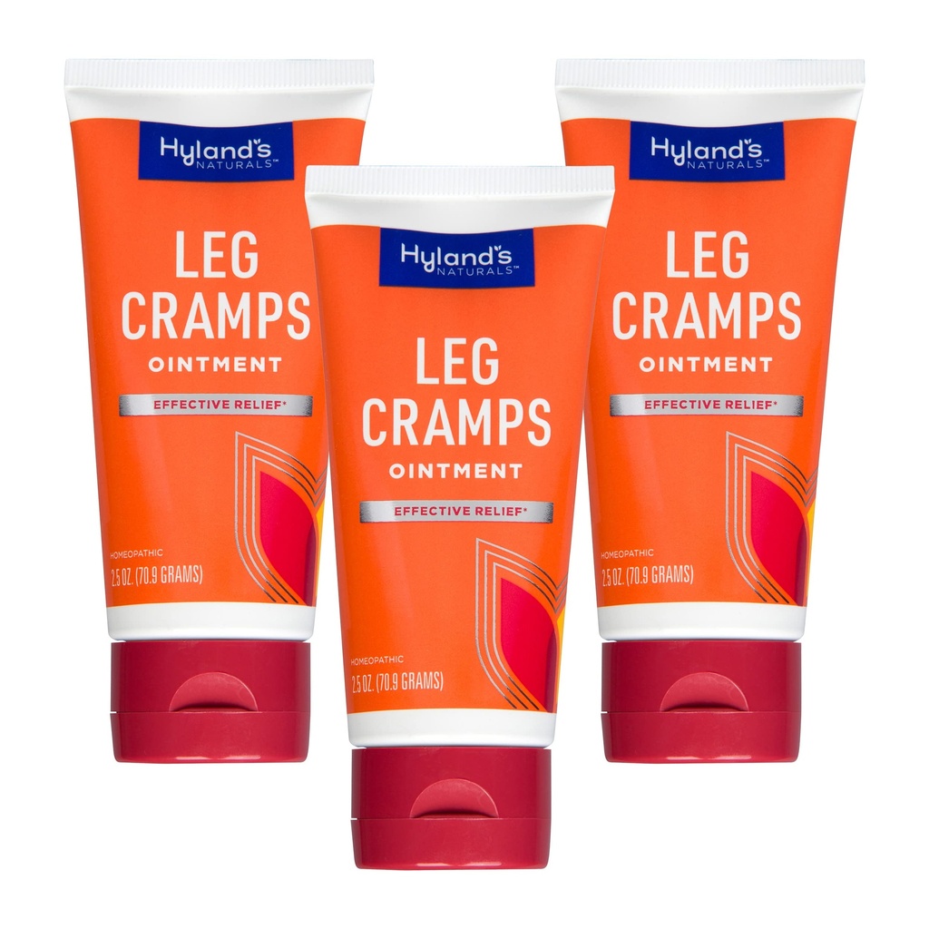 Ungüento de las piernas de Hyland, Arnica Gel Leg Cramp Relief, 2,5 oz (Pack of 3)