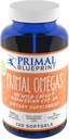 Primal Blueprint Primal Omegas, Omega-3 Fatty Acid Suplemento diario, 120 Cuenta