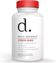 Cápsulas de vinagre de manzana - 500mg Keto-Friendly ACV with Vitamin B6, Iodine, " Spirulina - Supports Gut Health " Weight Management, Enhances Digestion " Energy Levels