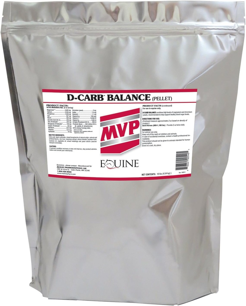 MVP D-Carb Balance (10lb) Supports Glucose Metabolism +Vitamins and Probiotics…