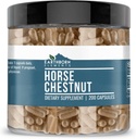 Elementos terrestres Caballo Chestnut 200 Capsules, Puro ' Undiluted, No Additives