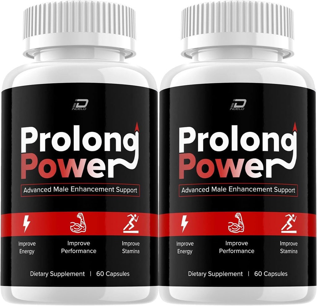Prolong Power Pills Suplemento, Prolong Power Capsules, Prolong Power Advanced Tablets, Prolong Power Pills Comentarios, Prolong Power All-Natural Support Formula (2 Pack - 120 cápsulas)