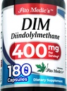 FITO MEDIC'S Lab Silencio dim Suplemento TEN180 Capsules TEN400 mg Silencio dim Silencio diindolylmethane TEN dim Suplemento 400mg TENIDO Ultra alta Absorción.