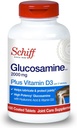 Schiff Glucosamine 2000mg con vitamina D3 y ácido hialurónico, 150 tabletas - Suplemento Conjunto