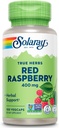 SOLARAY Red Raspberry Leaves Capsules, 400 mg  durable 100 Count