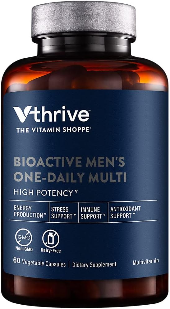 Vthrive Bioactive Men's Multivitamin - One-Daily Multi (60 cápsulas vegetales)