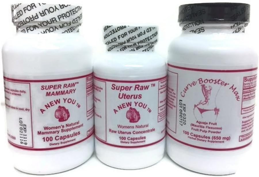SOR Mammary, Uterus y Curve Booster Pack para hombres y mujeres trans