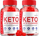 (2 Pack) Leap Keto ACV Gummies - Advanced Formula Leap Keto Plus Weight Management ACV Gummies Apple Cider Vinegar Keto Leap ACV Gummies Suplemento dietético Comentarios Hombre Mujeres (120 Gummies)