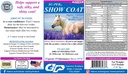 SU-PER Show Coat Supplement for Horses - Supports Soft, Silky, and Shiny Coat - Faster Mane and Tail Growth - Amino Acids, B-Complex Vitaminas y Minerales - 12.5 Libra, 3 Month Supply