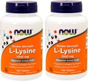 AHORA Alimentos L-Lysine 1000mg, 100 Tablets (Pack of 2)